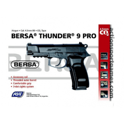 Bersa Thunder 9 Pro 4.5 mm CO2 Fixe 2.6J