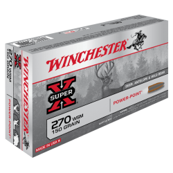 270 WSM 150gr Power Point Winchester x20