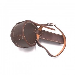 Porte chargeur rond Luger P08 marron