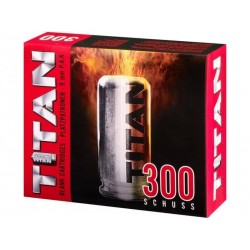 Munitions 9mm PAK TITAN x300