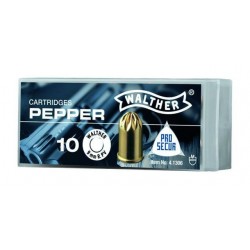 Walther Balles à blanc 9mm / 380 Pepper Gas RK (x10)