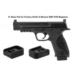 Talon chargeur S&W M&P 9/40 +0 Alu Noir