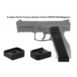 Talon chargeur VP9/P30 9/40 +0 Alu Noir