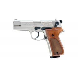 Pistolet Walther P88 Cal 9 mm Pak - Nickel/Wood