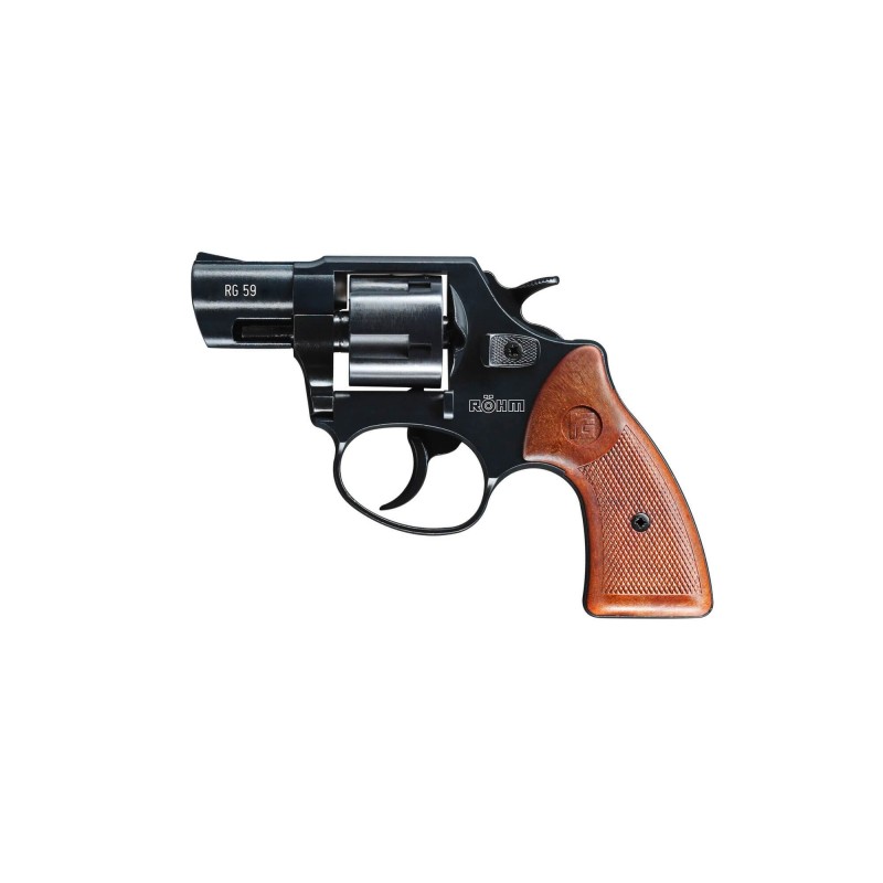 Revolver Rohm Rg 59 Cal 9 mm Rk - Noir