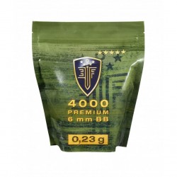6mm Elite Force Blanche 0.23G Sachet X4000