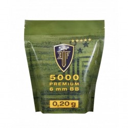 6mm Elite Force Blanche 0.20G Sachet X5000