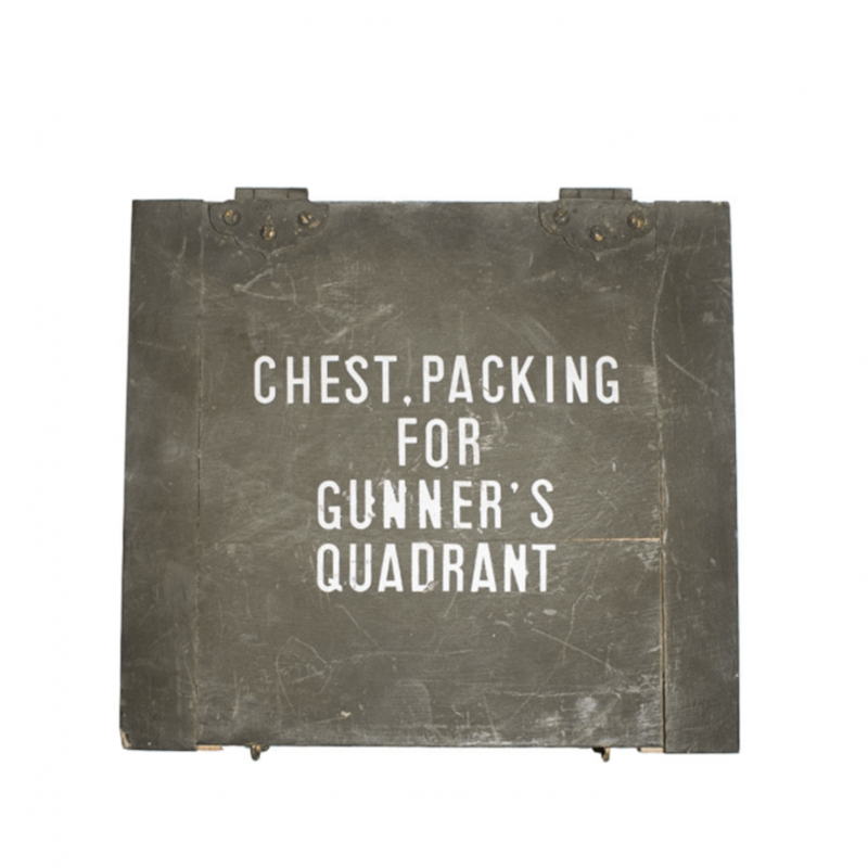 Boite chest packing for gunner's quadrant US WW2 Boite chest packing for gunner's quadrant US WW2