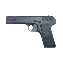 Pistolet Co2 culasse fixe BORNER TT-X Tokarev cal. 4.5mm BB's