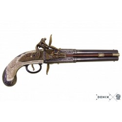 Pistolet à 2 pistolets rotatifs Royaume-Uni 1750 Denix