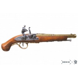 Pistolet à silex 18ème siècle Denix