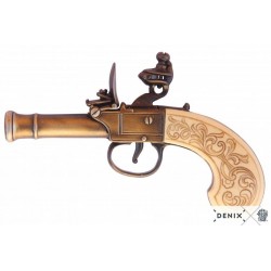 Pistolet à silex Angleterre S.XVIII Denix
