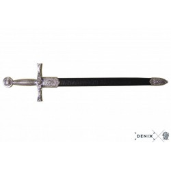 Ouvre lettre épée Excalibur avec fourreau Denix