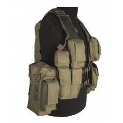 Gilet Tactical Vert (12 Poches)