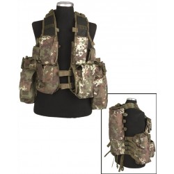 Gilet Tactical Vegetato (12 Poches)