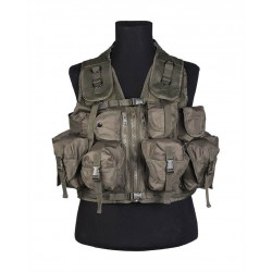 Gilet Tactical Vert (9 Poches)