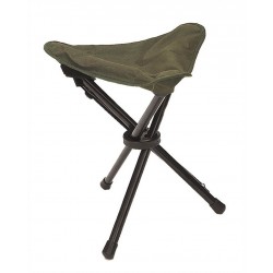 Tabouret Pliant Trois Pieds Vert