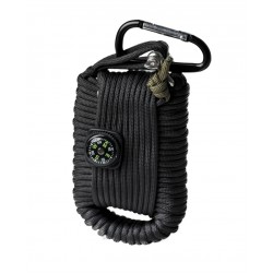 Paracord Survival Kit Grand Noir