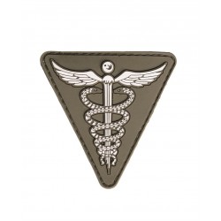 Patch 3D Medical Pvc Avec Scratch Vert