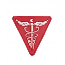 Patch 3D Medical Pvc Avec Scratch Rouge