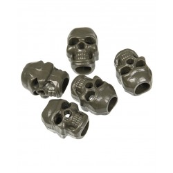 Frein De Cordon Skull Vert