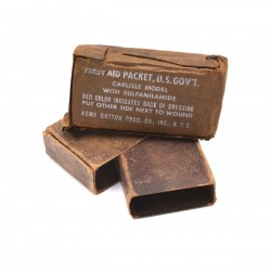 Pansements carton US WW2